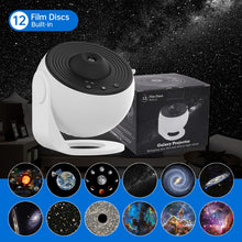 Load image into Gallery viewer, Night Light Galaxy Projector Starry Sky Projector 360° Rotate Planetarium Lamp For Kids Bedroom Valentines Day Gift Wedding Deco