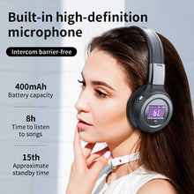Load image into Gallery viewer, B570 Bluetooth Headphone Wireless Headset HiFi Stereo Foldable Support Micro SD Card AUX Microphone