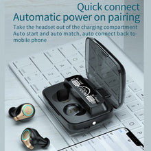 Load image into Gallery viewer, 3500mAh MLHJ Wireless Headphones Bluetooth Earphones LED Display Sports Waterproof Earbuds HiFi Stereo Headset With Microphones