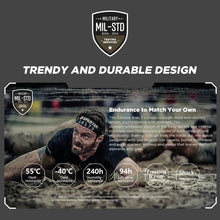 Load image into Gallery viewer, Ares 2 Rugged Fashion Smartwatch 50M Waterproof Long Battery Life HD Color Dispaly Smart Watch For Android iOS Phone