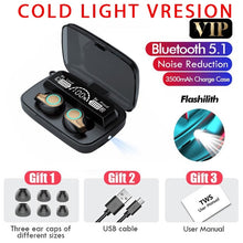 Load image into Gallery viewer, 3500mAh MLHJ Wireless Headphones Bluetooth Earphones LED Display Sports Waterproof Earbuds HiFi Stereo Headset With Microphones