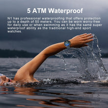 Load image into Gallery viewer, N1 Smartwatch 5ATM Waterproof Blood Oxygen Fitness Monitor 13 Sports Modes 25 Days Endurance Smart Watch For Android IOS