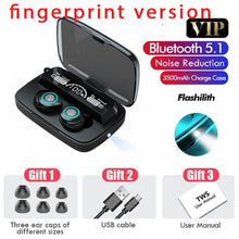 Load image into Gallery viewer, 3500mAh MLHJ Wireless Headphones Bluetooth Earphones LED Display Sports Waterproof Earbuds HiFi Stereo Headset With Microphones