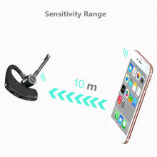 Load image into Gallery viewer, V8S USB Powered Bluetooth-compatible Earphones with Ear Hook Noise Reduction Business Wireless Hands Free Headset with Micphone