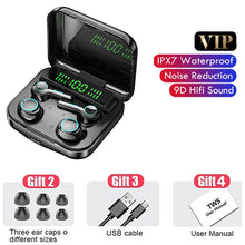 Load image into Gallery viewer, M21 TWS Wireless Headphones Couple Noise Canceling Bluetooth Earphones 9D Stereo Sports Waterproof Four Earbuds Headset With Mic