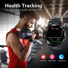 Load image into Gallery viewer, K37 Military GPS Smart Watch Men 360*360 HD Screen Heart Rate IP68 Waterproof Sports SmartWatch For Xiaomi Android IOS K37