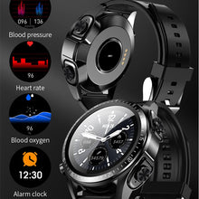 Load image into Gallery viewer, JM03 Bluetooth Headset Earphone TWS Two in One HIFI Stereo Wireless Sports Tracke Music Play Smartwatch