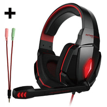 Load image into Gallery viewer, Gaming Headset Gamer Stereo Headphone With Microphone Mic Led Game For PC Computer PS4 KOTION EACH G2000 G1000 G4000 G9000 G2600