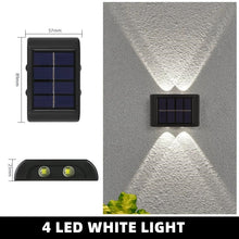 Load image into Gallery viewer, Solar Wall Lamp Outdoor Waterproof Solar Lights Up And Down Luminous Lighting For Garden Street Landscape Balcony Outdoor Decor