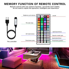 Load image into Gallery viewer, Rgb Led Strip 5050 Lights 1 to 15 Meters Energy-saving Light Strips Fancy Tape Lighting Tv Led Backlight Atmosphere Room Decor