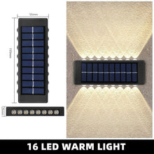 Load image into Gallery viewer, Solar Wall Lamp Outdoor Waterproof Solar Lights Up And Down Luminous Lighting For Garden Street Landscape Balcony Outdoor Decor