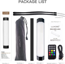 Load image into Gallery viewer, LUXCEO P200 IP67 Rainproof RGB Tube Built-in Battery & Magnet With APP Control LED Video Light For Studio Photo Product Lighting
