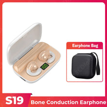 Load image into Gallery viewer, Bone Conduction Bluetooth Earphones Earring Wireless Headphones Ear Clip With Mic Earbuds HiFi Stereo Sports Waterproof Headsets