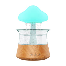 Load image into Gallery viewer, 300ml Mushroom Rain Air Humidifier Rain Cloud Design Colorful Night Light Aroma Diffuser USB Air Diffuser Mist Maker Machine