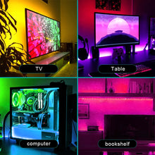 Load image into Gallery viewer, USB DC 5V LED Strip Light Tape 2835 1-30M Bluetooth SMD LED USB RGB Lights Flexible LED Lamp Tape Ribbon RGB TV Desktop Diode
