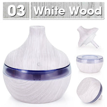Load image into Gallery viewer, Wood Grain Humidifier Aroma Diffuser Atomizer USB Household Humidifier Hydrating Instrument Desktop Humidifier