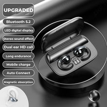 Load image into Gallery viewer, Bone Conduction Bluetooth Earphones Earring Wireless Headphones Ear Clip With Mic Earbuds HiFi Stereo Sports Waterproof Headsets