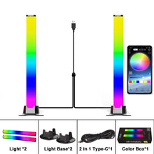 Load image into Gallery viewer, Smart RGB Symphony Sound Control LED Light Music Rhythm Ambient Pickup Lamp With App Control For TV Compute Gaming Desktop Decor