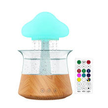 Load image into Gallery viewer, 300ml Mushroom Rain Air Humidifier Rain Cloud Design Colorful Night Light Aroma Diffuser USB Air Diffuser Mist Maker Machine