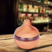Load image into Gallery viewer, Wood Grain Humidifier Aroma Diffuser Atomizer USB Household Humidifier Hydrating Instrument Desktop Humidifier