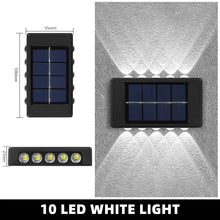 Load image into Gallery viewer, Solar Wall Lamp Outdoor Waterproof Solar Lights Up And Down Luminous Lighting For Garden Street Landscape Balcony Outdoor Decor