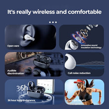 Load image into Gallery viewer, Bone Conduction Bluetooth 5.3 Earphones Earring Wireless Headphones Waterproof Headset TWS Sports Earbuds Ear Hook With Mic