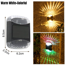 Load image into Gallery viewer, Solar Wall Lamp Outdoor Waterproof Solar Lights Up And Down Luminous Lighting For Garden Street Landscape Balcony Outdoor Decor
