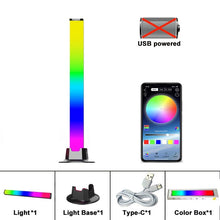Load image into Gallery viewer, Smart RGB Symphony Sound Control LED Light Music Rhythm Ambient Pickup Lamp With App Control For TV Compute Gaming Desktop Decor
