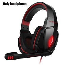 Load image into Gallery viewer, Gaming Headset Gamer Stereo Headphone With Microphone Mic Led Game For PC Computer PS4 KOTION EACH G2000 G1000 G4000 G9000 G2600