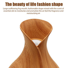 Load image into Gallery viewer, Woodgrain Humidifier 130ml Mini USB Aromatherapy Mist Diffuser Portable Vaporizer For Home Room Yoga