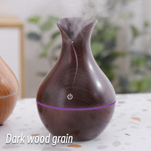 Load image into Gallery viewer, Woodgrain Humidifier 130ml Mini USB Aromatherapy Mist Diffuser Portable Vaporizer For Home Room Yoga