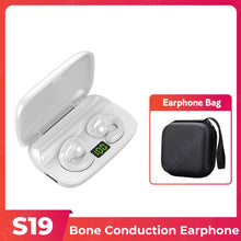 Load image into Gallery viewer, Bone Conduction Bluetooth Earphones Earring Wireless Headphones Ear Clip With Mic Earbuds HiFi Stereo Sports Waterproof Headsets