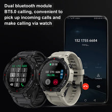 Load image into Gallery viewer, K22 Smart Watch Men Bluetooth Call Sport Smartwatch Men Outdoor Music Play Fitness Tracker Heart Rate Custom Dial