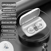 Load image into Gallery viewer, Bone Conduction Bluetooth Earphones Earring Wireless Headphones Ear Clip With Mic Earbuds HiFi Stereo Sports Waterproof Headsets