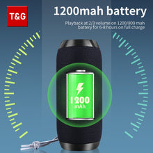 Load image into Gallery viewer, TG117 Bluetooth Speakers Portable Wireless Sound Box Waterproof Outdoor Loudspeaker Stereo Surround Supports TF Radio