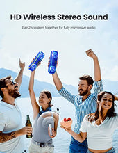 Load image into Gallery viewer, WISE TIGER Speaker Bluetooth Sound Box Wireless Speakers 25W IPX7 Waterproof BT5.3 Stereo Surround Speaker Portable Bluetooth