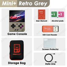 Load image into Gallery viewer, MIYOO Mini Plus Portable Retro Handheld Game Console V2 Mini+ IPS Screen Classic Video Game Console Linux System Children's Gift