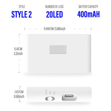 Load image into Gallery viewer, LED Induction Night Light Wireless USB Charging Human Body Induction Wall Light Bedroom Corridor Cabinet Bathroom Night Light
