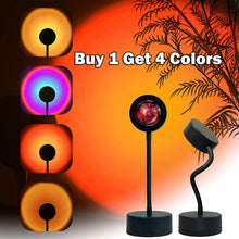 Load image into Gallery viewer, USB Sunset Lamp Sunset Projector Mood Light Living Room Bedroom Night Light Room Decor Bar Atmosphere Photography Background