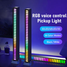 Load image into Gallery viewer, Smart RGB Symphony Sound Control LED Light Music Rhythm Ambient Pickup Lamp App Control For Compute Gaming Desktop Decor