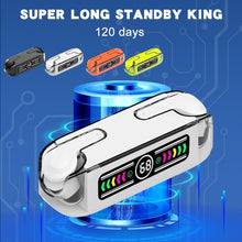 Load image into Gallery viewer, M12 MAX TWS Earphone Bluetooth True Wireless Headphone With Mic Sport Headset With Charging Case Power Display Earbuds