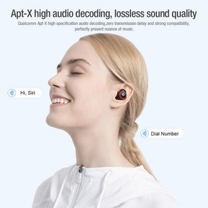 True Wireless Stereo Earbuds Nillkin Wireless Bluetooth Earphones aptX with Qualcomm Chip