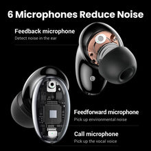 Load image into Gallery viewer, X6 ANC Wireless Headphone Bluetooth 5.1 TWS Earbuds ANC 35dB Hybrid Active Noise Cancelling for iPhone 15 Pro Max
