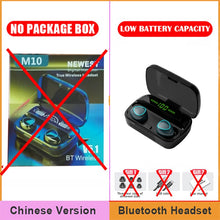 Load image into Gallery viewer, 3500mAh MLHJ Wireless Headphones Bluetooth Earphones LED Display Sports Waterproof Earbuds HiFi Stereo Headset With Microphones
