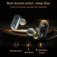 Load image into Gallery viewer, Original SYLLABLE S101 TWS bass earphones wireless headset noise reduction SYLLABLE Volume control earbuds Bluetooth-compatible
