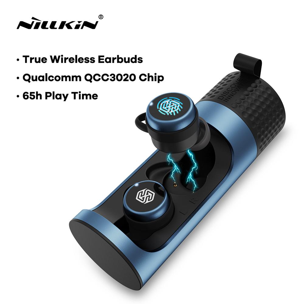 True Wireless Stereo Earbuds Nillkin Wireless Bluetooth Earphones aptX with Qualcomm Chip