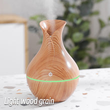 Load image into Gallery viewer, Woodgrain Humidifier 130ml Mini USB Aromatherapy Mist Diffuser Portable Vaporizer For Home Room Yoga
