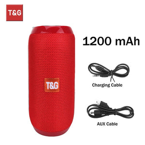 TG117 Bluetooth Speakers Portable Wireless Sound Box Waterproof Outdoor Loudspeaker Stereo Surround Supports TF Radio