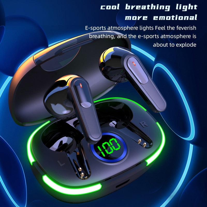 Wireless Headphones 5.1 Bluetooth Earphones HIFI Lossless Sound Headsets Sports Mini TWS Earbuds