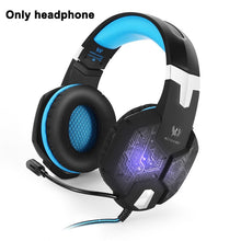 Load image into Gallery viewer, Gaming Headset Gamer Stereo Headphone With Microphone Mic Led Game For PC Computer PS4 KOTION EACH G2000 G1000 G4000 G9000 G2600
